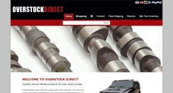 Desktop Screenshot of overstockdirect.com