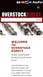 Mobile Screenshot of overstockdirect.com